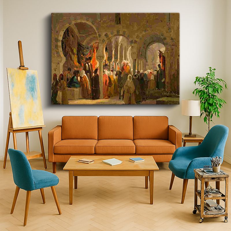 Ressam Kanvas Tablo 465